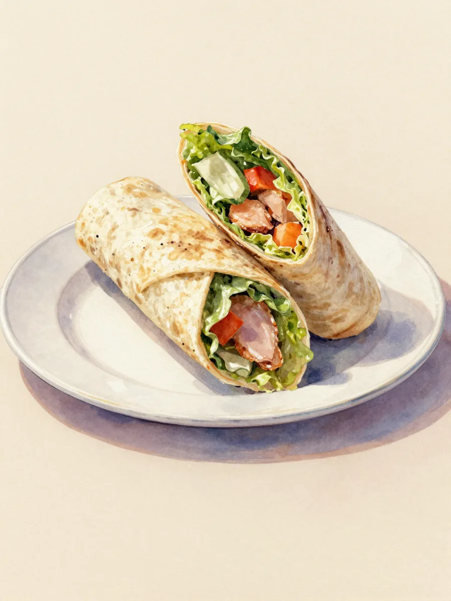 Wrap de pollo